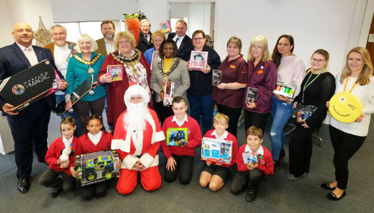 Swift Logistics Group West Berkshire Christmas Toy Appeal 2018